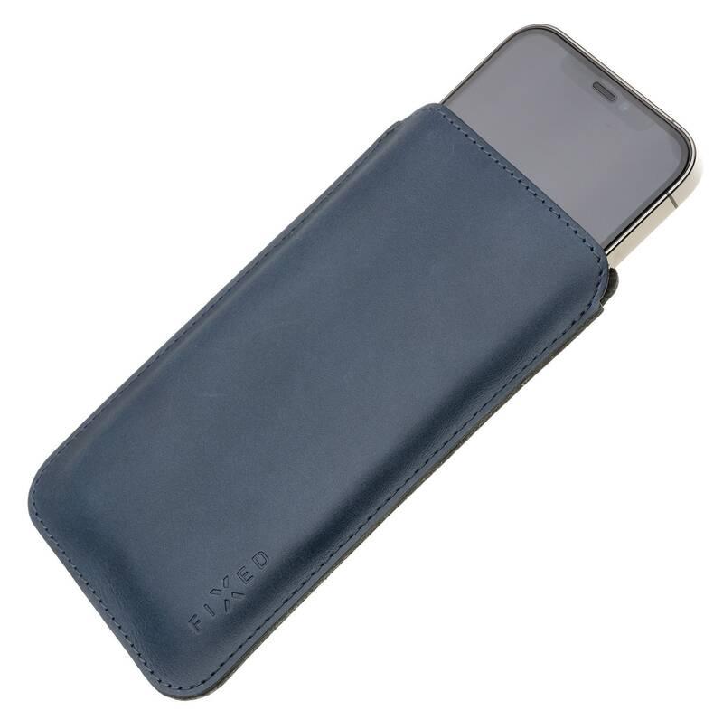 Pouzdro na mobil FIXED Slim na Apple iPhone 12 Pro Max modré