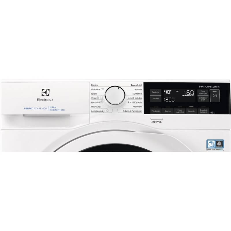Pračka Electrolux PerfectCare 600 EW6F348WC bílá