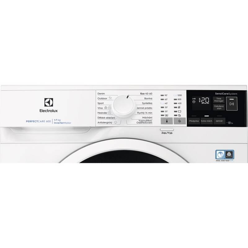 Pračka Electrolux PerfectCare 700 EW6S427WCI bílá