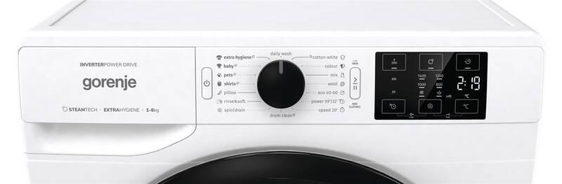 Pračka Gorenje Essential WNEI84BS bílá
