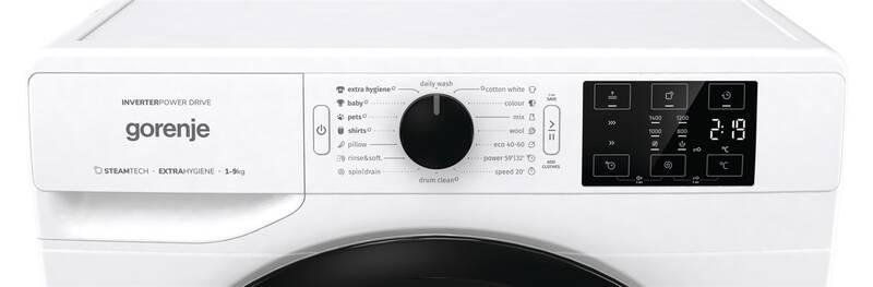 Pračka Gorenje Essential WNEI94BS bílá