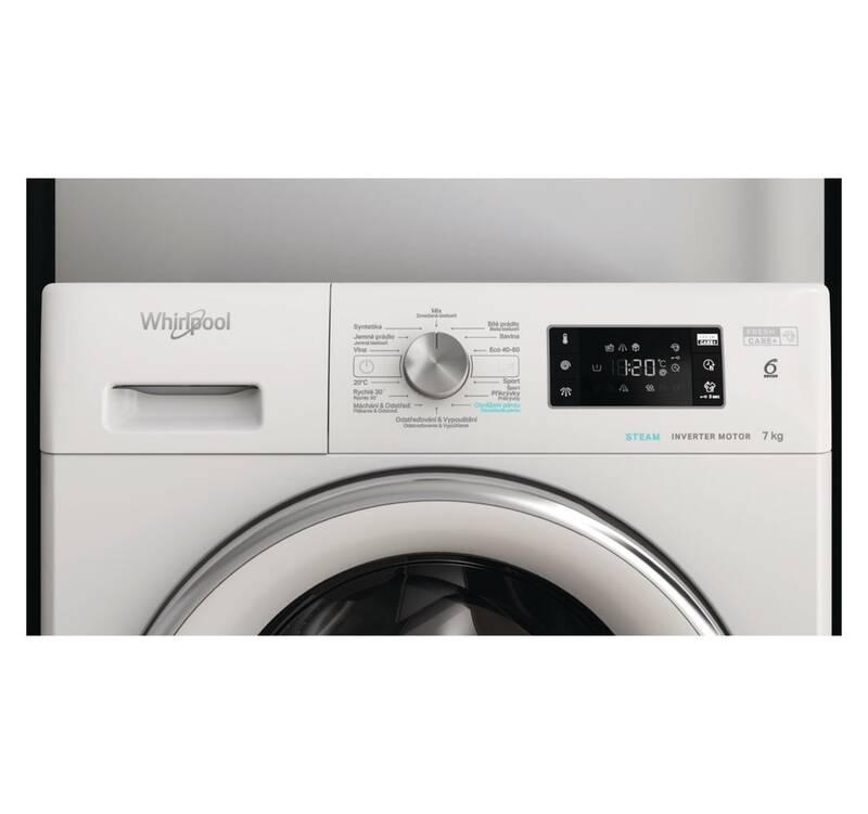 Pračka Whirlpool FreshCare FFB 7238 CV CS bílá