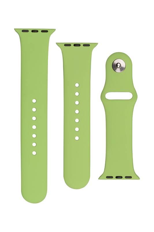 Řemínek FIXED Silicone Strap na Apple Watch 38 40 41 mm - mentolový