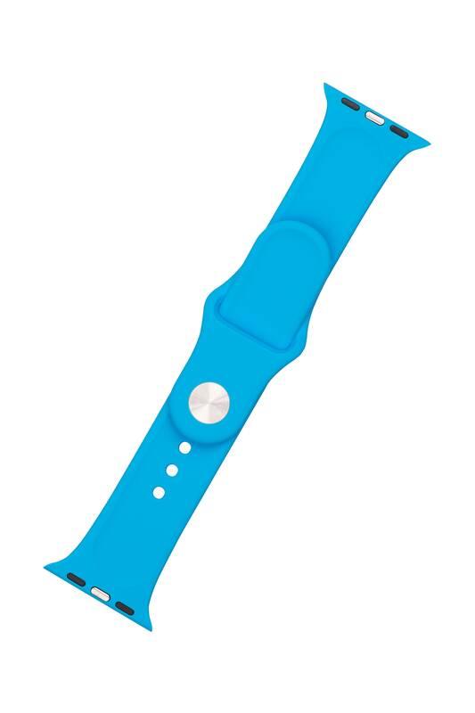 Řemínek FIXED Silicone Strap na Apple Watch 38 40 41 mm - sytě modrý