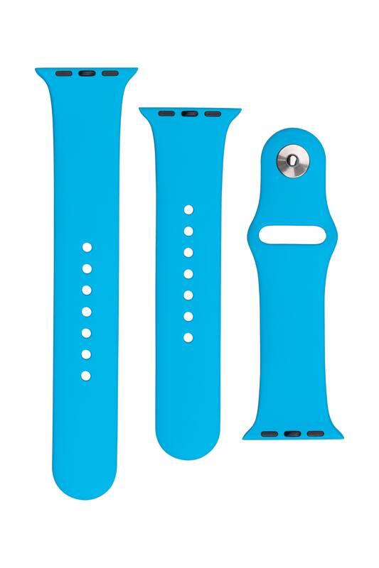 Řemínek FIXED Silicone Strap na Apple Watch 38 40 41 mm - sytě modrý