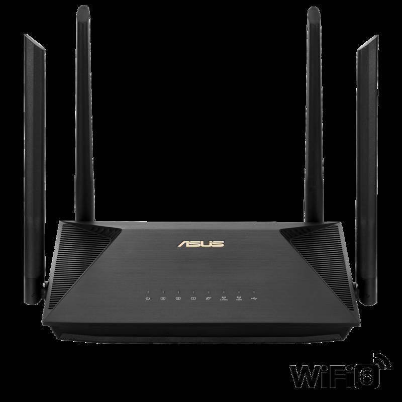 Router Asus RT-AX53U - AX1800 černý, Router, Asus, RT-AX53U, AX1800, černý