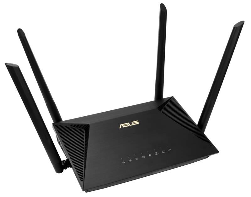 Router Asus RT-AX53U - AX1800 černý, Router, Asus, RT-AX53U, AX1800, černý