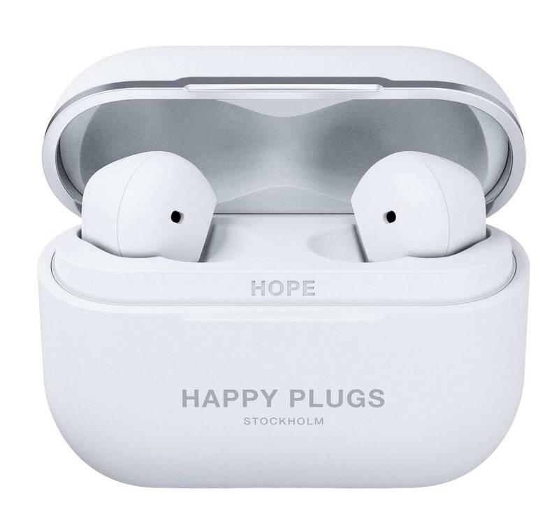Sluchátka Happy Plugs Hope bílá, Sluchátka, Happy, Plugs, Hope, bílá