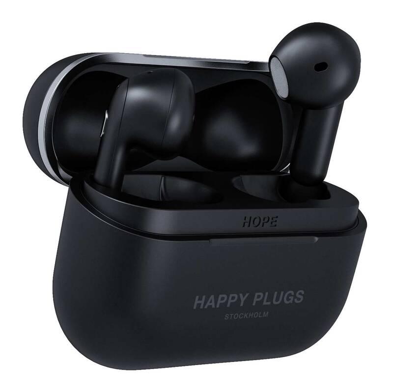 Sluchátka Happy Plugs Hope černá, Sluchátka, Happy, Plugs, Hope, černá