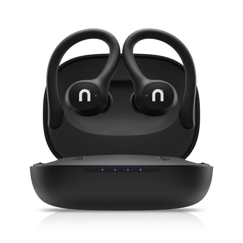 Sluchátka Niceboy HIVE Airsport černá