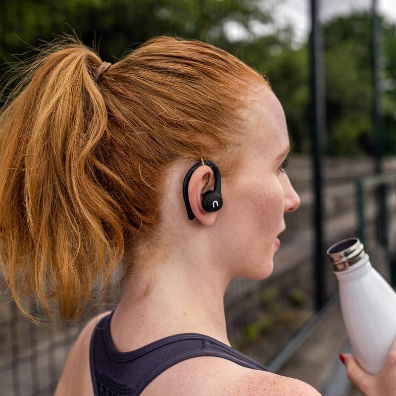 Sluchátka Niceboy HIVE Airsport černá