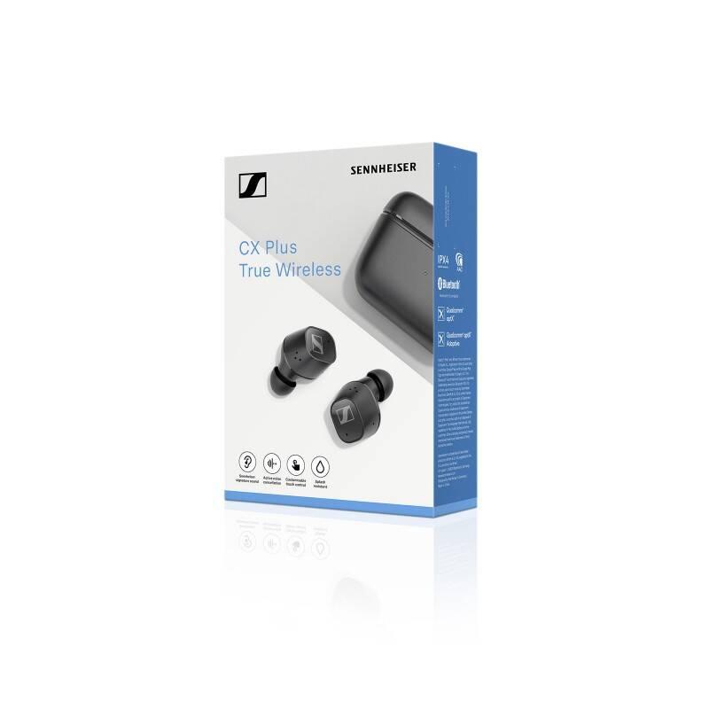 Sluchátka Sennheiser CX Plus True Wireless černá
