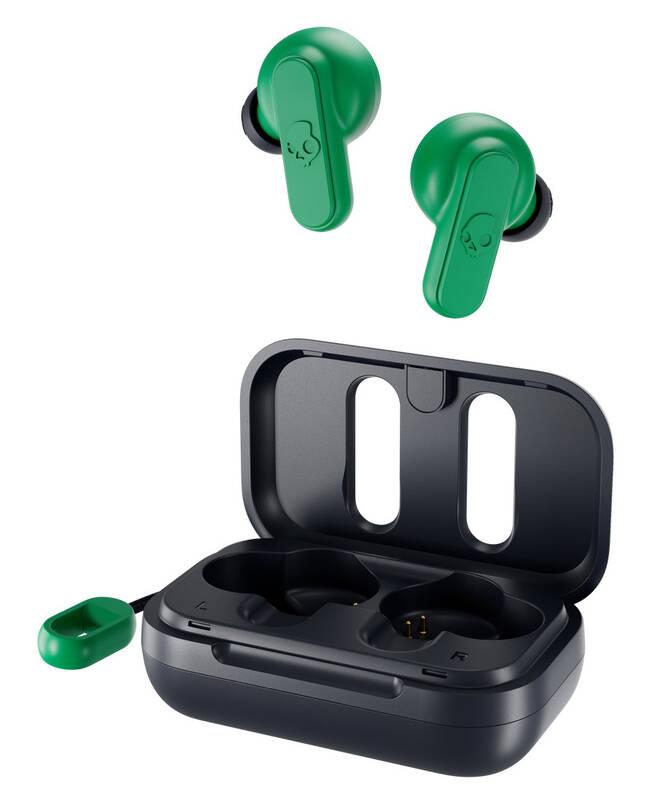 Sluchátka Skullcandy DIME modrá zelená