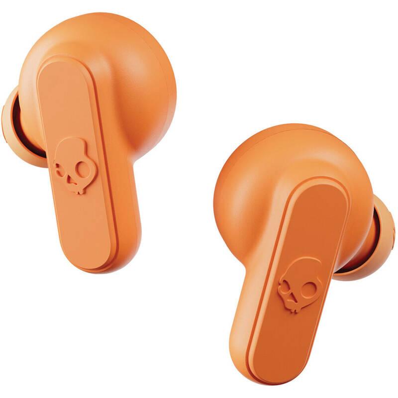 Sluchátka Skullcandy DIME oranžová, Sluchátka, Skullcandy, DIME, oranžová