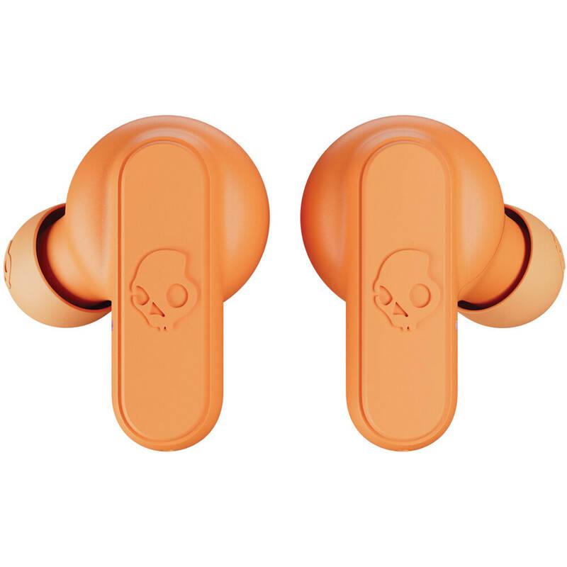 Sluchátka Skullcandy DIME oranžová, Sluchátka, Skullcandy, DIME, oranžová