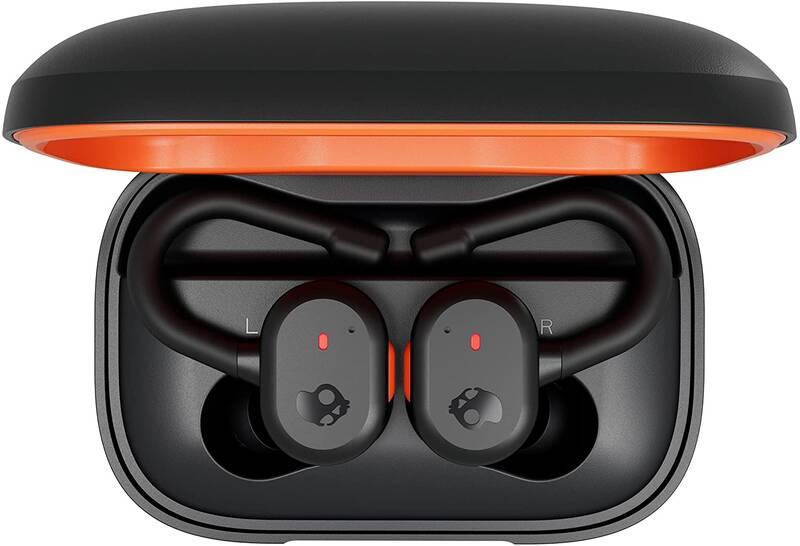 Sluchátka Skullcandy PUSH ACTIVE černá oranžová
