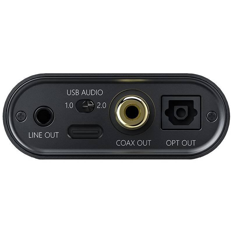 Sluchátkový zesilovač FiiO K3s, D A převodník černý