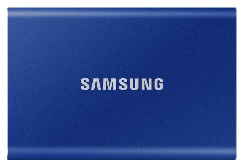 SSD externí Samsung T7 2TB modrý, SSD, externí, Samsung, T7, 2TB, modrý