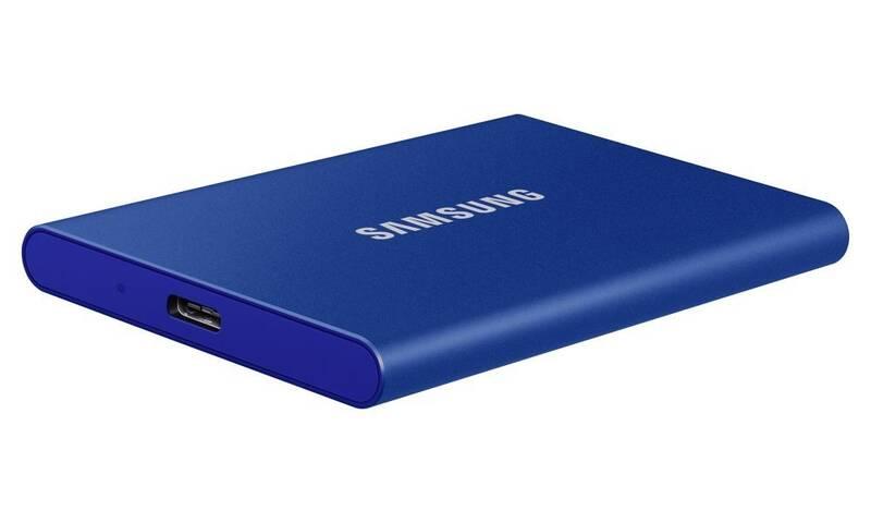 SSD externí Samsung T7 2TB modrý