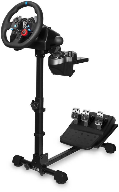 Stojan pro volant Connect IT TitanFrame na herní volant a pedály černý