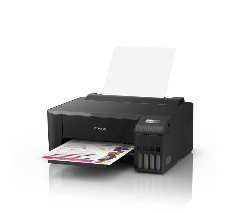 Tiskárna inkoustová Epson EcoTank L1210 černá, Tiskárna, inkoustová, Epson, EcoTank, L1210, černá