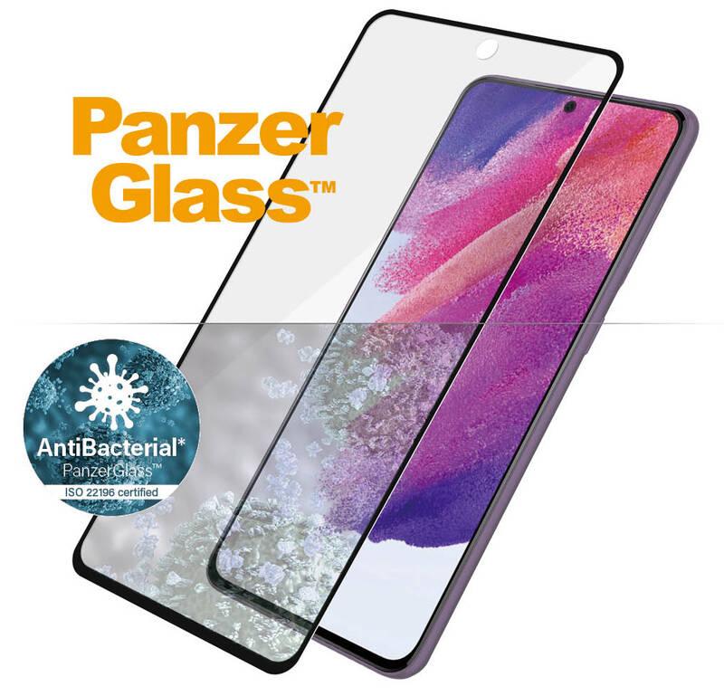 Tvrzené sklo PanzerGlass Edge-to-Edge na Samsung Galaxy S21 FE černé, Tvrzené, sklo, PanzerGlass, Edge-to-Edge, na, Samsung, Galaxy, S21, FE, černé