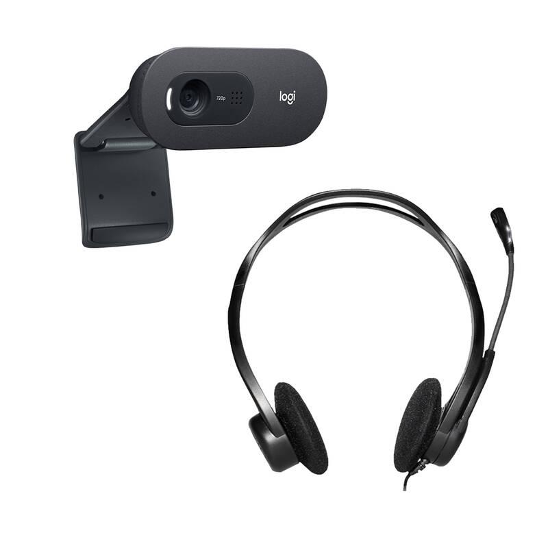 Webkamera Logitech C505 HD Headset Logitech 960 USB, Webkamera, Logitech, C505, HD, Headset, Logitech, 960, USB