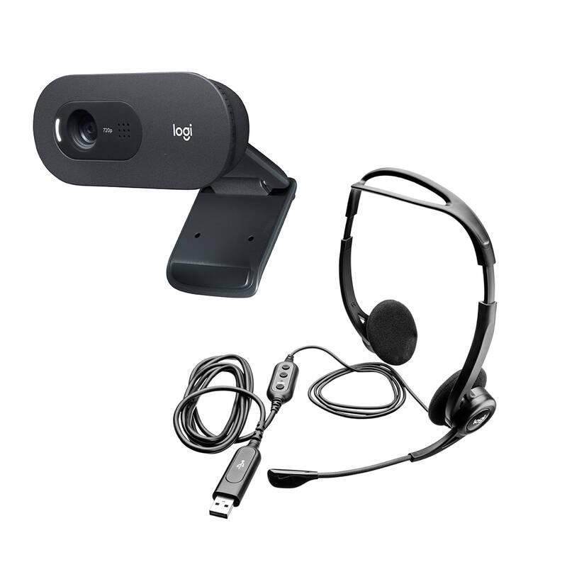 Webkamera Logitech C505 HD Headset Logitech 960 USB
