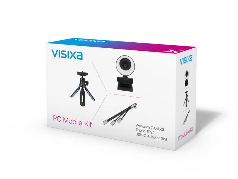 Webkamera Visixa CAM 50L, Sada na cesty pouzdro