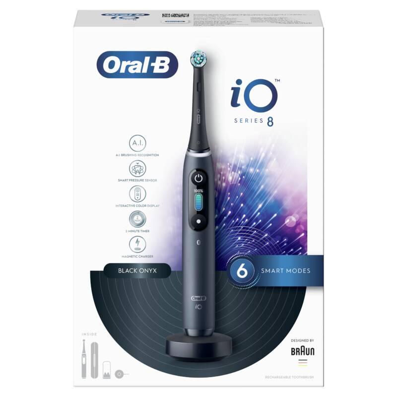 Zubní kartáček Oral-B iO8 Series Black Onyx
