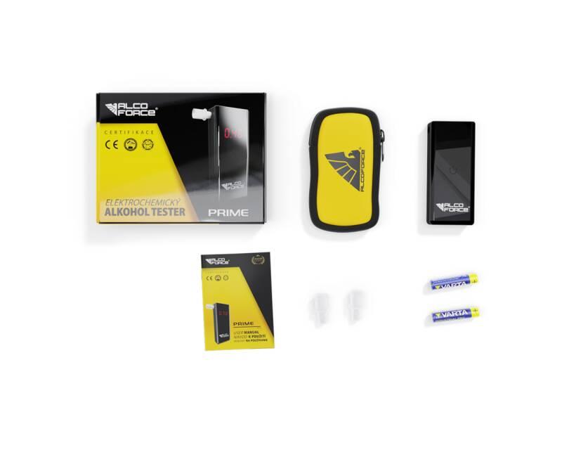 Alkoholtester Alco Force PRIME černý