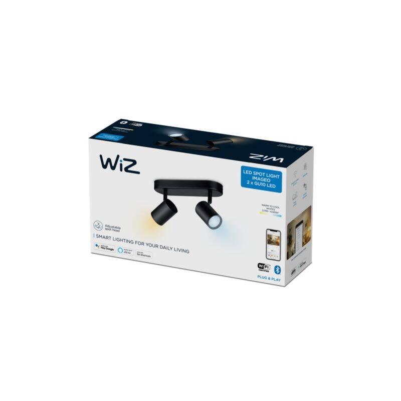 Bodové svítidlo WiZ IMAGEO Tunable White 2x5W černé, Bodové, svítidlo, WiZ, IMAGEO, Tunable, White, 2x5W, černé