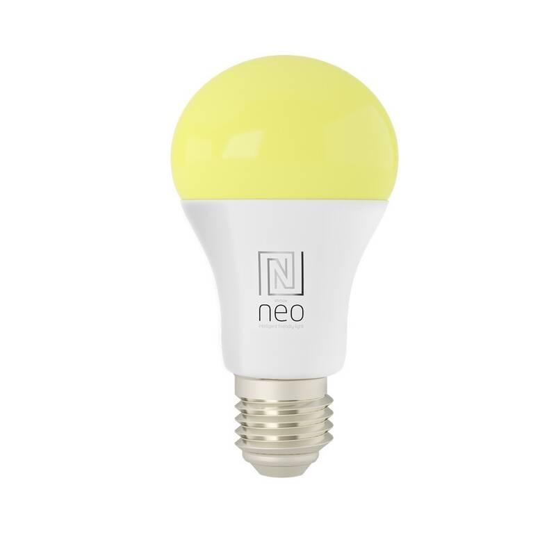Chytrá žárovka IMMAX NEO LITE SMART LED E27 9W RGB CCT barevná a bílá, stmívatelná, WiFi, 3ks