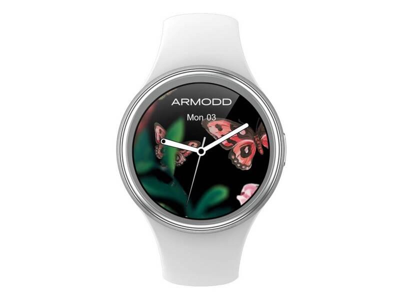 Chytré hodinky ARMODD Wristcandy 2 stříbrné