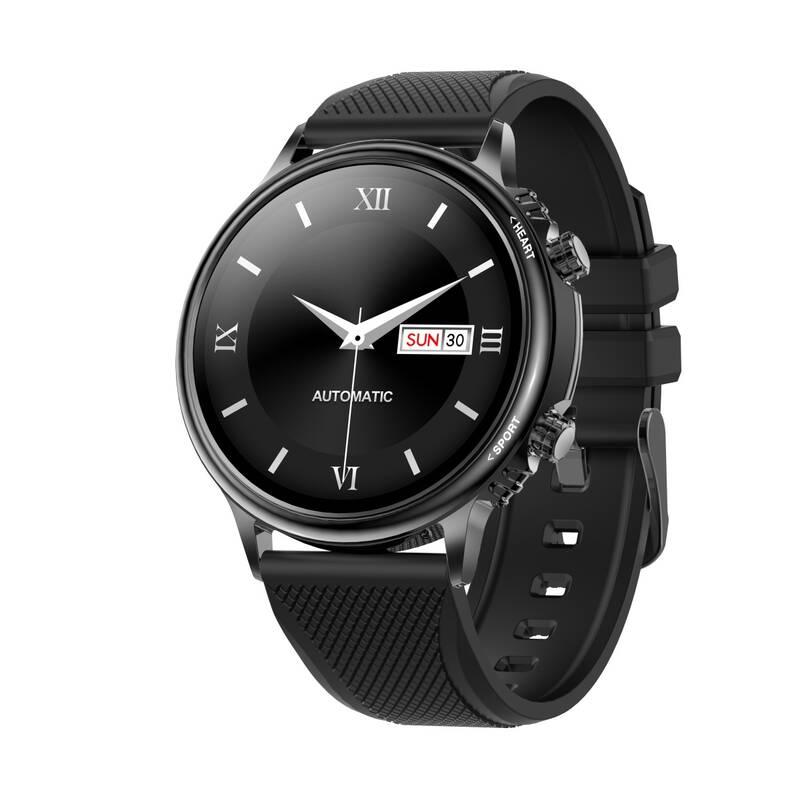 Chytré hodinky Carneo Prime slim - černé