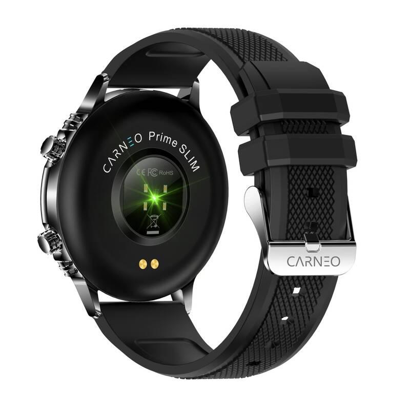 Chytré hodinky Carneo Prime slim - černé