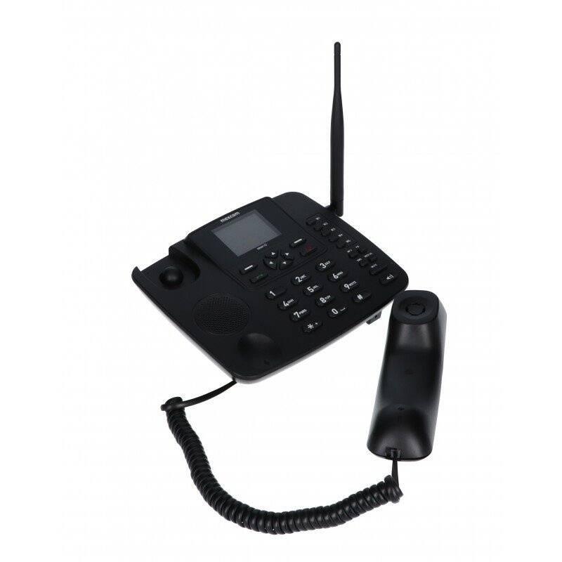 Domácí telefon MaxCom Comfort MM41D černý
