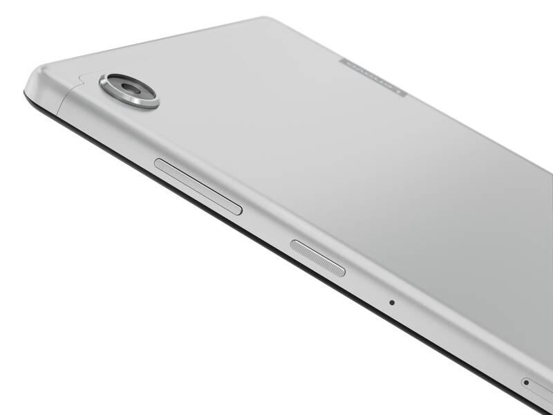 Dotykový tablet Lenovo Tab M10 Plus LTE 64 GB obal a folie stříbrný