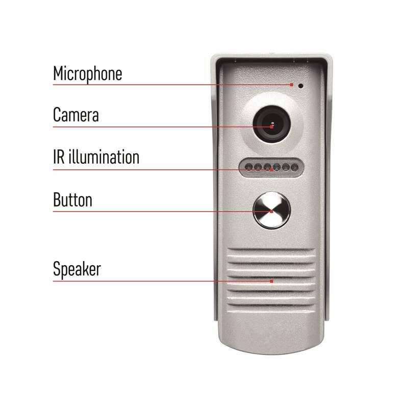 Dveřní videotelefon EMOS EM-101WIFI s aplikací pro mobily