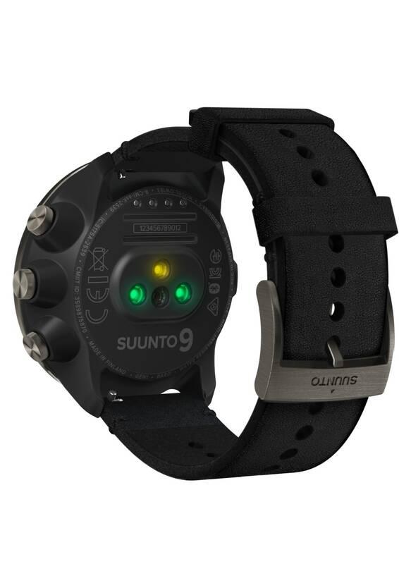 GPS hodinky Suunto 9 Baro - Titanium Leather, GPS, hodinky, Suunto, 9, Baro, Titanium, Leather