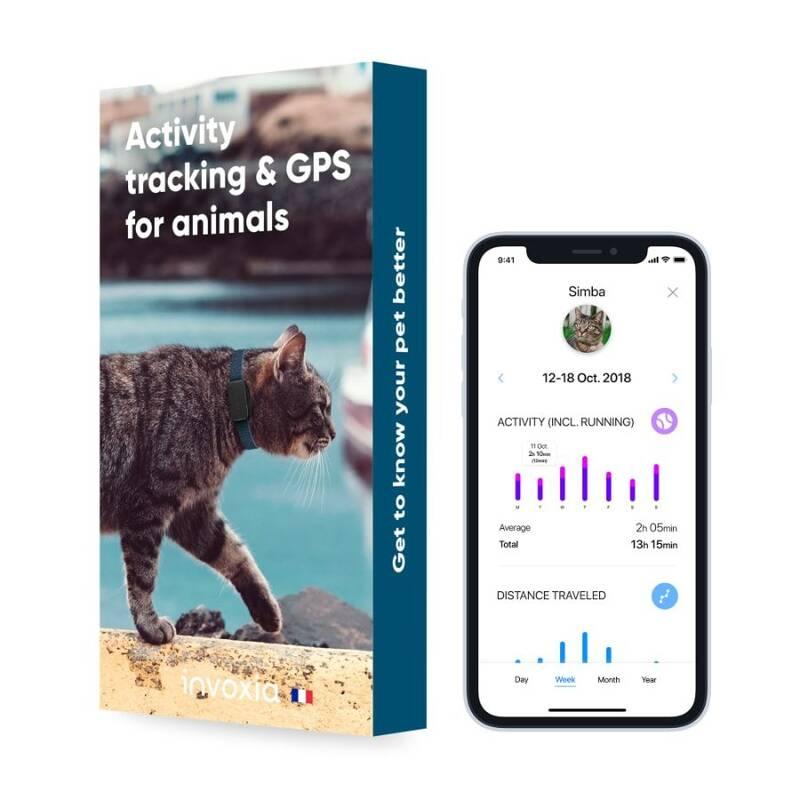 GPS lokátor Invoxia Pet Tracker pro zvířata