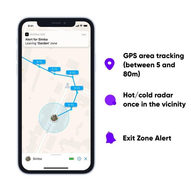 GPS lokátor Invoxia Pet Tracker pro zvířata, GPS, lokátor, Invoxia, Pet, Tracker, pro, zvířata