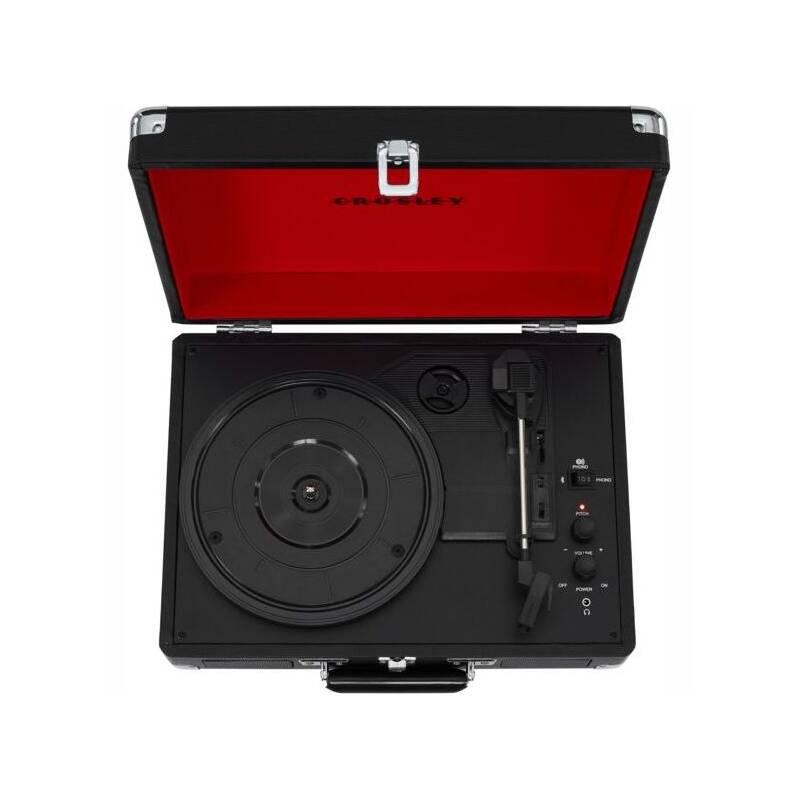 Gramofon Crosley Cruiser Deluxe BT černý