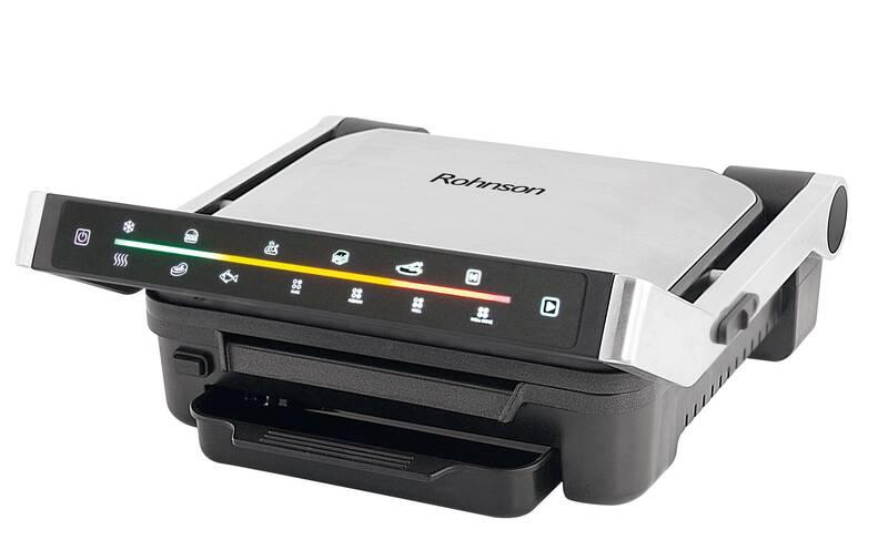 Gril Rohnson R-2315 černý stříbrný