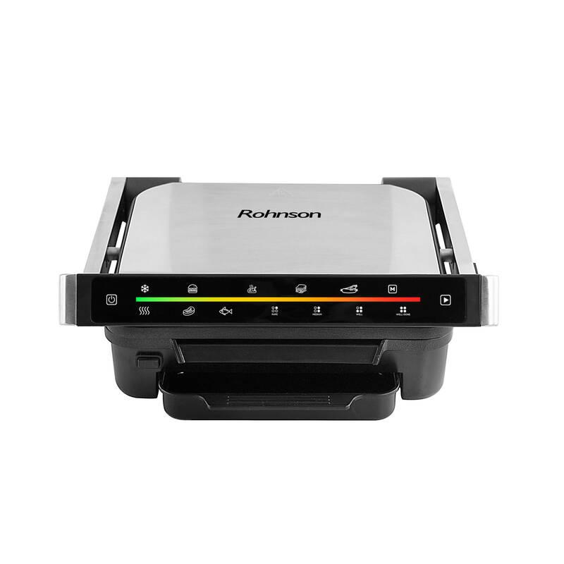 Gril Rohnson R-2315 černý stříbrný