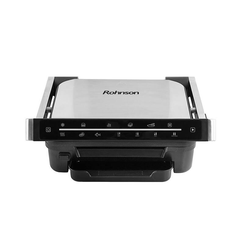 Gril Rohnson R-2315 černý stříbrný