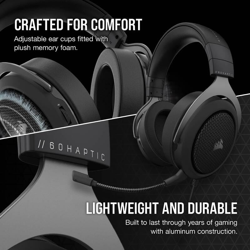 Headset Corsair HS60 HAPTIC carbon