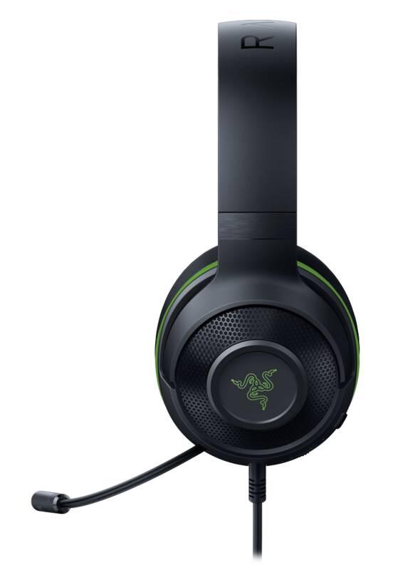 Headset Razer Kraken X for Console černý zelený
