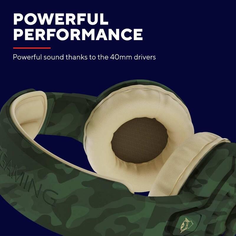 Headset Trust GXT 411C Radius - jungle camo