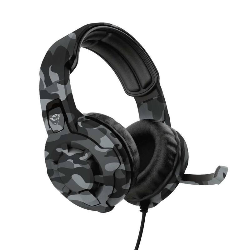 Headset Trust GXT 411K Radius - black camo